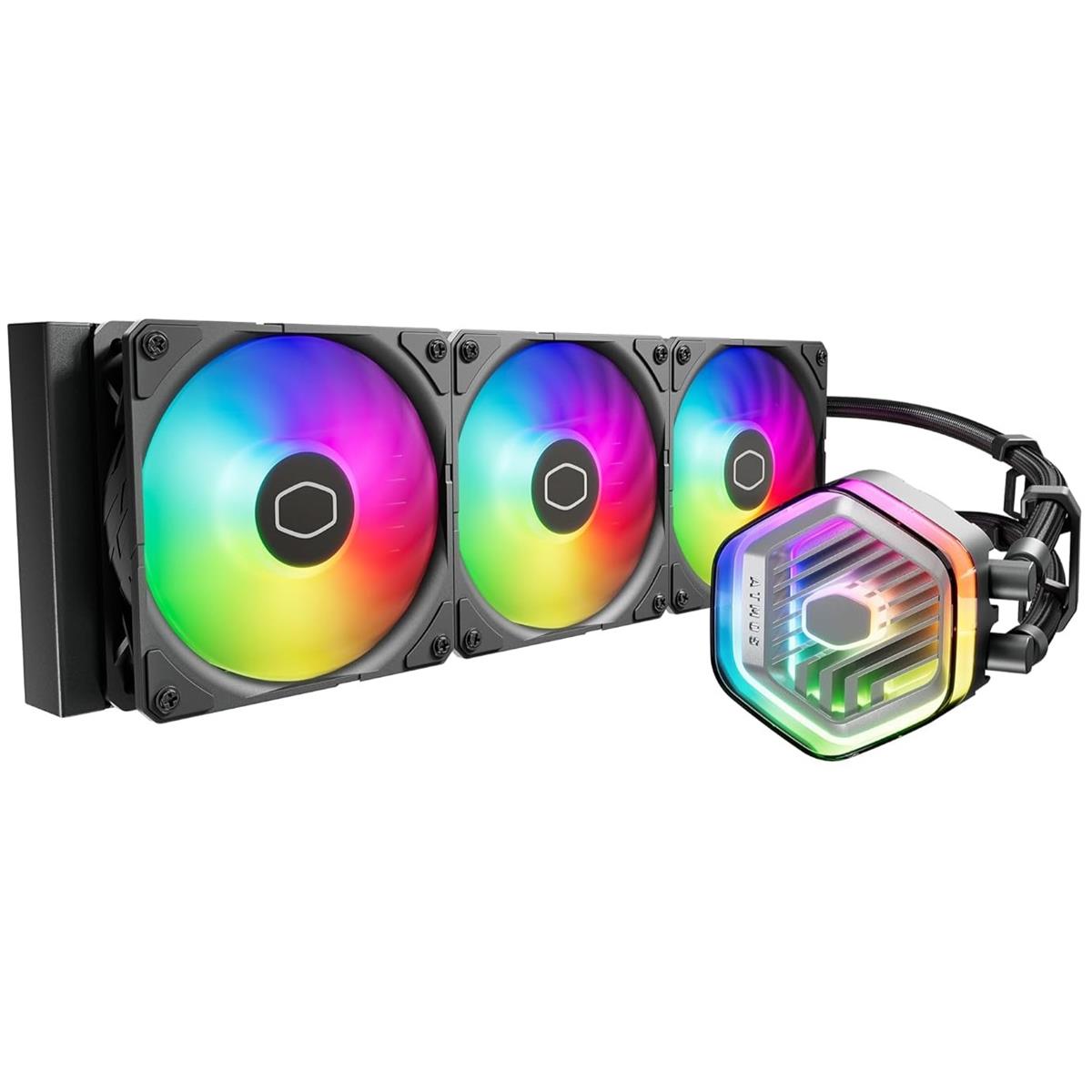 Cooler Master Liquid Cooler 360 MASTERLIQUID ATMOS ARGB Cooler Master Liquid Cooler 360 MASTERLIQUID ATMOS ARGB
